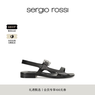 SR女鞋 Rossi TWENTY Sergio BUCKLE系列平底凉鞋 RossiSergio