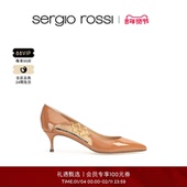 Rossi 单鞋 SR女鞋 Sergio SEA SCALE系列漆皮高跟鞋 婚鞋