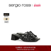 拖鞋 Sergio MERMAID美人鱼系列方跟镂空高跟凉鞋 Rossi SR女鞋