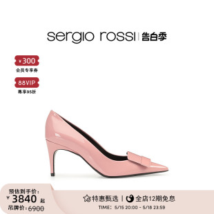 sr1系列金属饰片高跟鞋 SR女鞋 Rossi Sergio