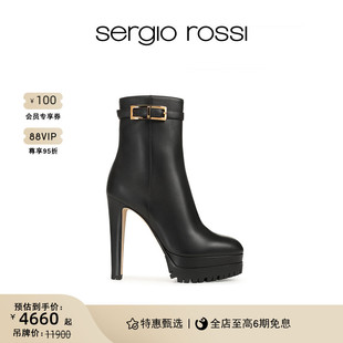 SR女鞋 Nora系列高跟短靴 Rossi Sergio