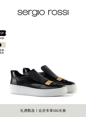【经典款】Sergio Rossi/SR女鞋SR1 ADDICT系列时尚通勤休闲鞋女