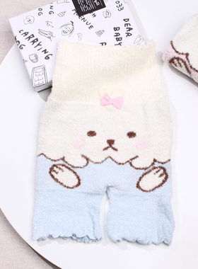 日单 tutu 软绵绵 腹卷女 高腰护肚护腹保暖裤 甜美卡通暖宫裤