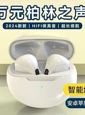 Pro6蓝牙耳机真无线入耳式超长续航TWS运动无线蓝牙耳机007 BT-1