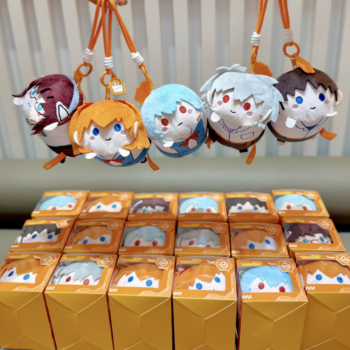 【正版代购】coco×新世纪福音战士可爱的零钱包联动挂饰
