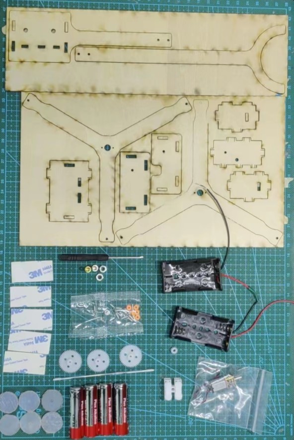 23款未来太空车 第九届科普实验暨作品大赛 DIY材料包 智能设备 智能机器人 原图主图