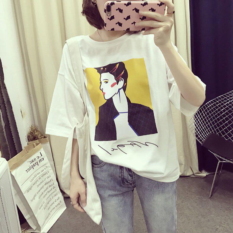 夏季韩版宽松女装学生上衣短袖t恤女士打底小衫|msdalam kategori Butik wanita / wanita, baju-T - dari Buy2taobao.com untuk memberikan perkhidmatan ejen Taobao profesional membeli