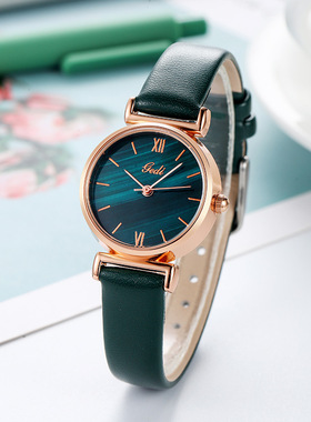 GEDI网红爆款女士星空石英手表韩版新款女学生防水手表