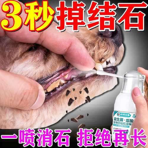 结石软化剂去除器宠物狗狗猫咪口腔除臭牙齿清洁喷雾液神器