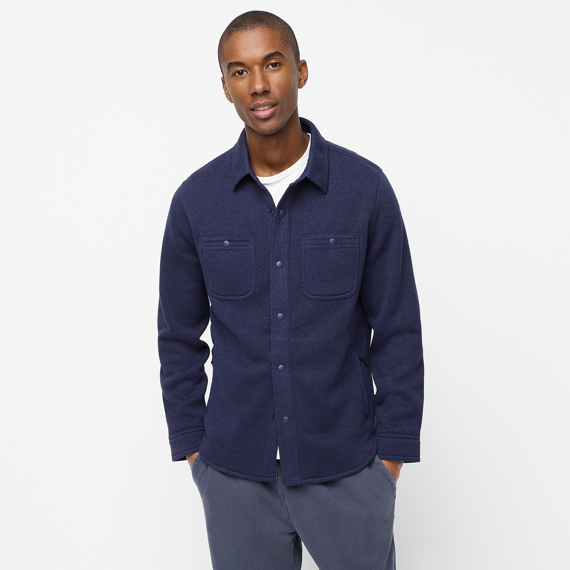 J.crew夹克外套北欧抓绒保暖层