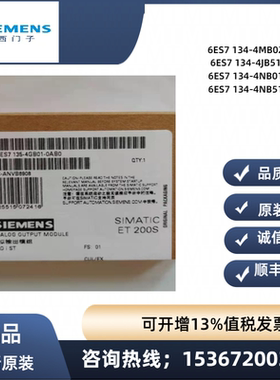 模块6ES7134-4NB01/4NB51/4JB51/4MB02-0AB0西门子6ES7 134ET200S