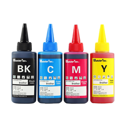 WonderTec适用mfcJ200打印机墨水 兄弟J100兄弟dcpJ105打印墨水 兄弟J2510墨盒墨水 兄弟J3520连供墨水