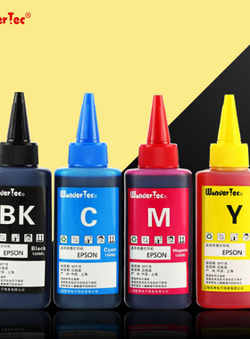 wondertec适用爱普生L101 L111 L201 L211 L220打印机墨水EpsonL313 L301 L310 L385墨仓式L455 L485填充墨水