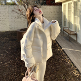 【现货】90白鸭绒小香风设计感拼接亮片羽绒服157-3322-P325K488，女装羽绒服，浙宝157（原165A）