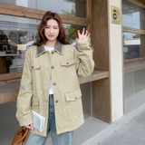 常规款刺绣短外套女士摇滚短夹克百搭气质小个子外套春秋气质短款，女装风衣，浙宝157（原165A）