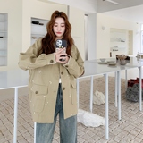 常规款刺绣短外套女士摇滚短夹克百搭气质小个子外套春秋气质短款，女装风衣，浙宝157（原165A）