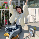 【数据好！现货】褶皱肌理感棒球服短外套157-8876-P135-K198，女装短外套，浙宝157（原165A）