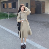 2026新款娃娃领重工风衣外套157-2225-P175K258，女装风衣，浙宝157（原165A）