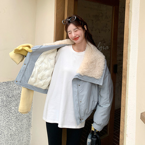 【现货】 90白鸭绒毛毛大翻领派克服 157-8873-P245-K358图片