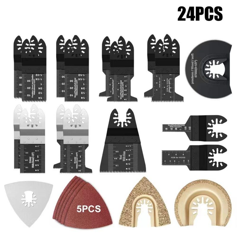 26pc万用宝锯片23pc木工切割片角磨机打磨片金属磨光片木头