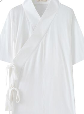 武当里衣中衣内搭太极服汉服打底衫练功服贴身日常纯白汉服男女款
