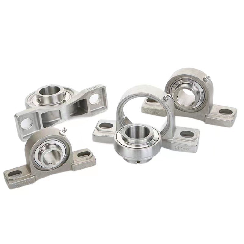 304不锈钢外球面轴承SUCP201 202 203 204 205 206 207 208立式座