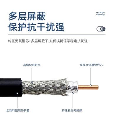 50-5馈线手机信号放大增强器加强接收器跳延长配件电视闭路监控线