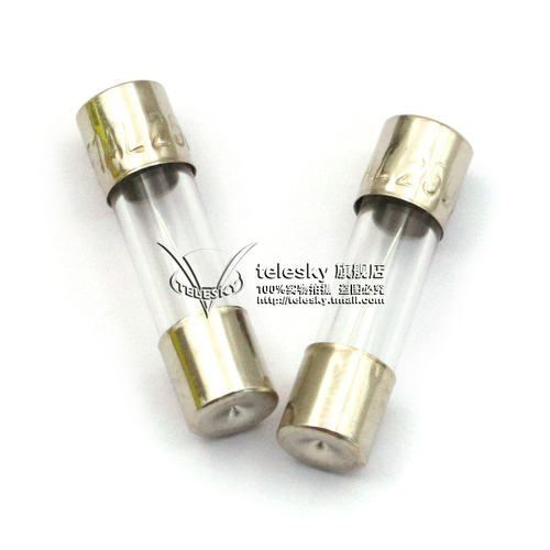 5*20 玻璃保险管保险丝 2A  f2al250V  熔断器(1盒100个)