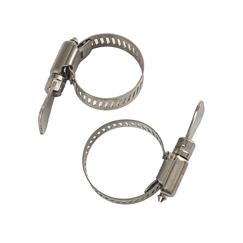 包邮304不锈钢手柄式喉箍手拧抱箍卡箍管箍水管煤气管洗衣机管卡