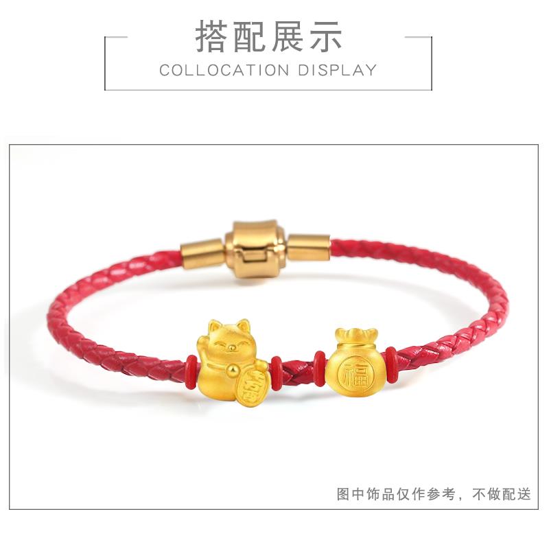 XD硅胶防滑圈皮绳钢丝绳手链蜡绳手绳固定胶圈垫圈红黑咖啡透明色
