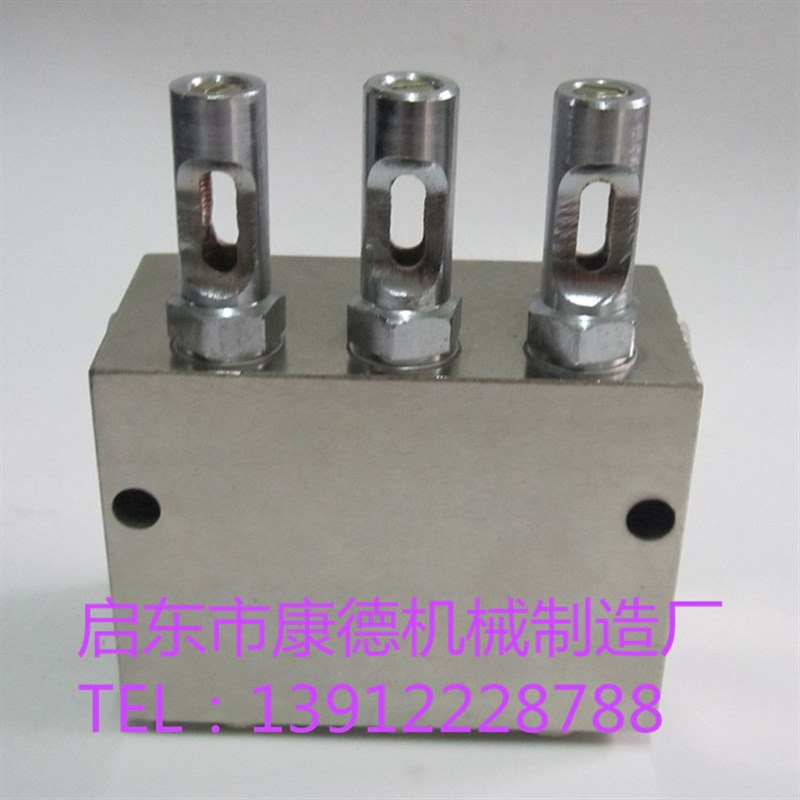 ZV-B双线干油分配器1/2/3/4/5/6/7/8/10SSPQ-P(M)1.5/3.0/给油器