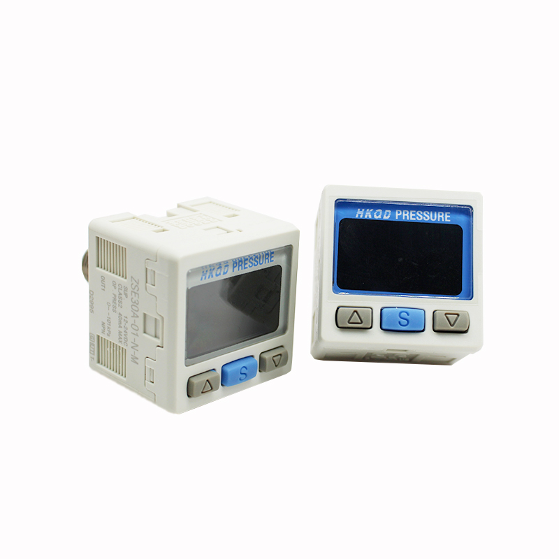 气动数显表压力开关自动控制真空负压传感器ZSE30A/ISE30A-01-N-P