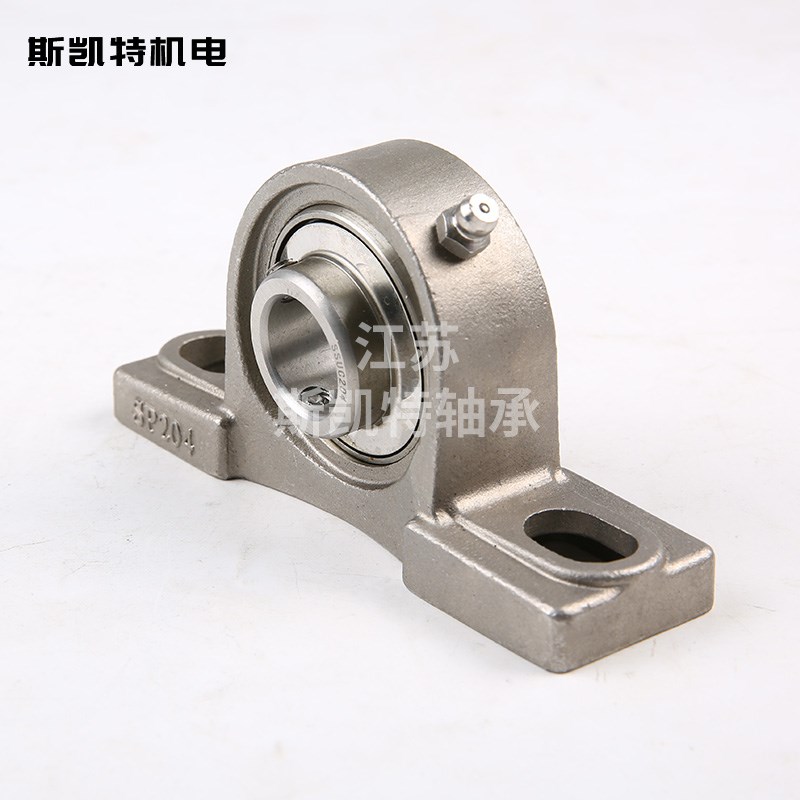 304材质不锈钢外球面轴承座SUCP201 202 203 204 205 206 ----212