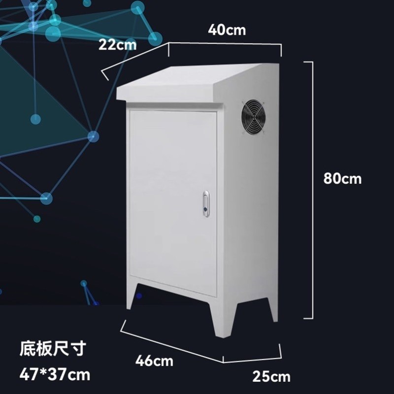 plc控制柜斜面操作台触控屏幕配电箱琴式斜面电气控制箱电箱布线图片