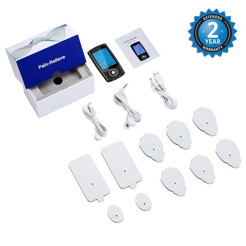 双通道 TENS EMS massage36种模式十位数字肌肉刺激器 脉冲按摩器