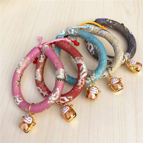 日本和风猫项圈宠物狗饰品同款