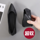 平底鞋 两穿皮0128w 软底久站不累面试工作鞋 女职业2026新款 上班鞋