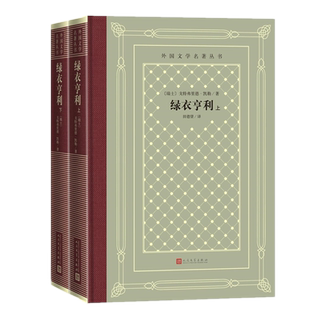 包邮 绿衣亨利（上下）精装网格本外国文学名著丛书 戈特弗里德·凯勒著人民文学出版社正版欧洲世界名著小说