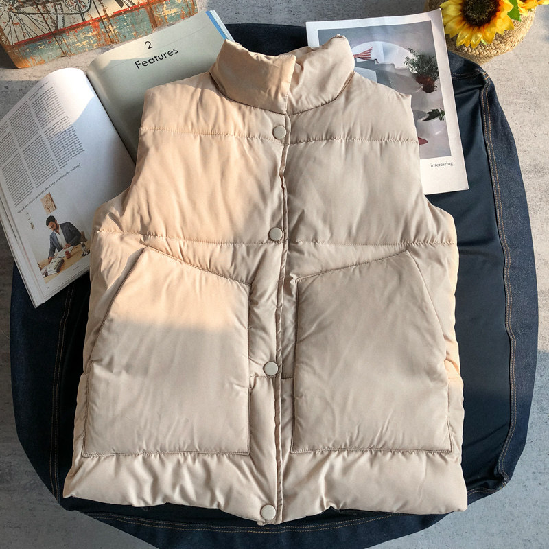 羽绒棉马甲男秋冬季大码宽松百搭