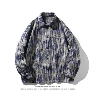 牛仔外套春秋季男生潮牌ins美式炸街夹克痞帅高级感潮流秋装上衣