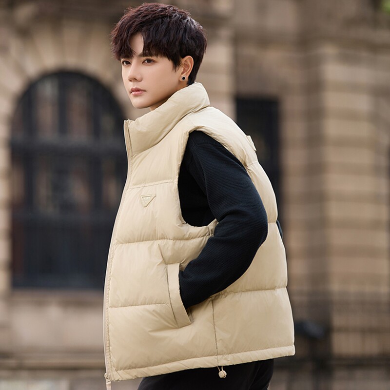 休闲日系cityboy痞帅潮流羽绒服