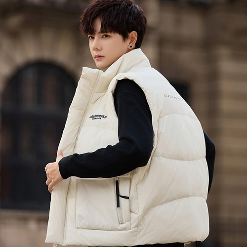时尚帅气保暖外套马甲背心短款冬