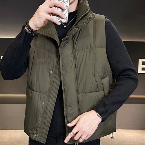 羽绒服马甲男士立领秋冬季2025新