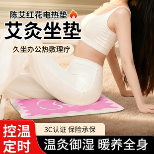 艾灸坐垫电加热办公室坐垫艾草艾绒椅子垫屁股蒲团垫子臀部理疗垫