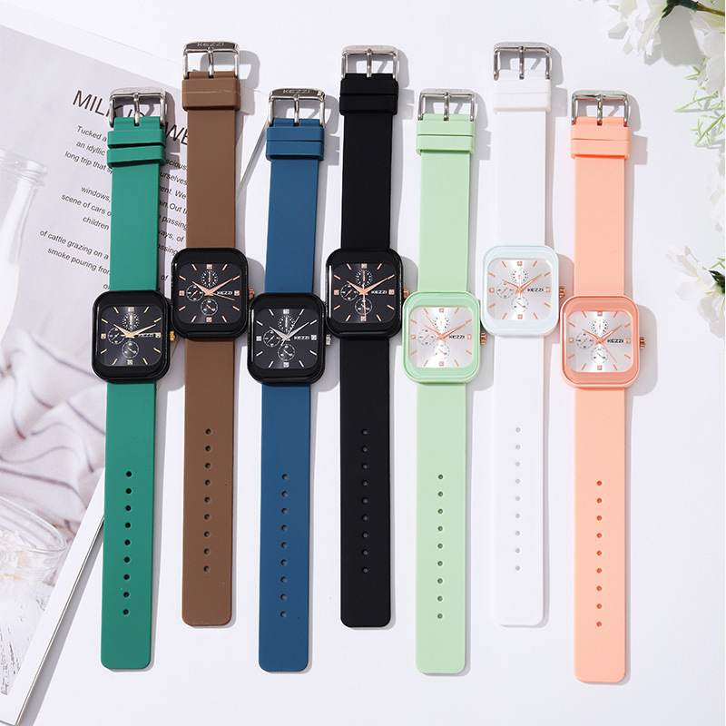 kezzi新款手表学生初高中生简约时尚百搭潮流防水石英腕表