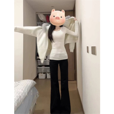 德绒打底衫女修身长袖t恤上衣服