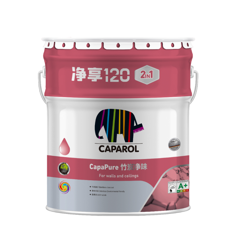 德爱威净享120竹炭二合一乳胶漆