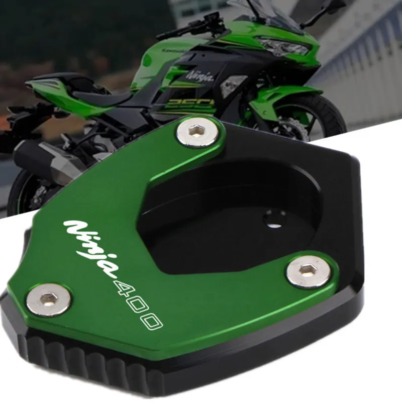 适用于川崎忍者NINJA400 Z400 2019年 改装配件边撑加大座 加大垫
