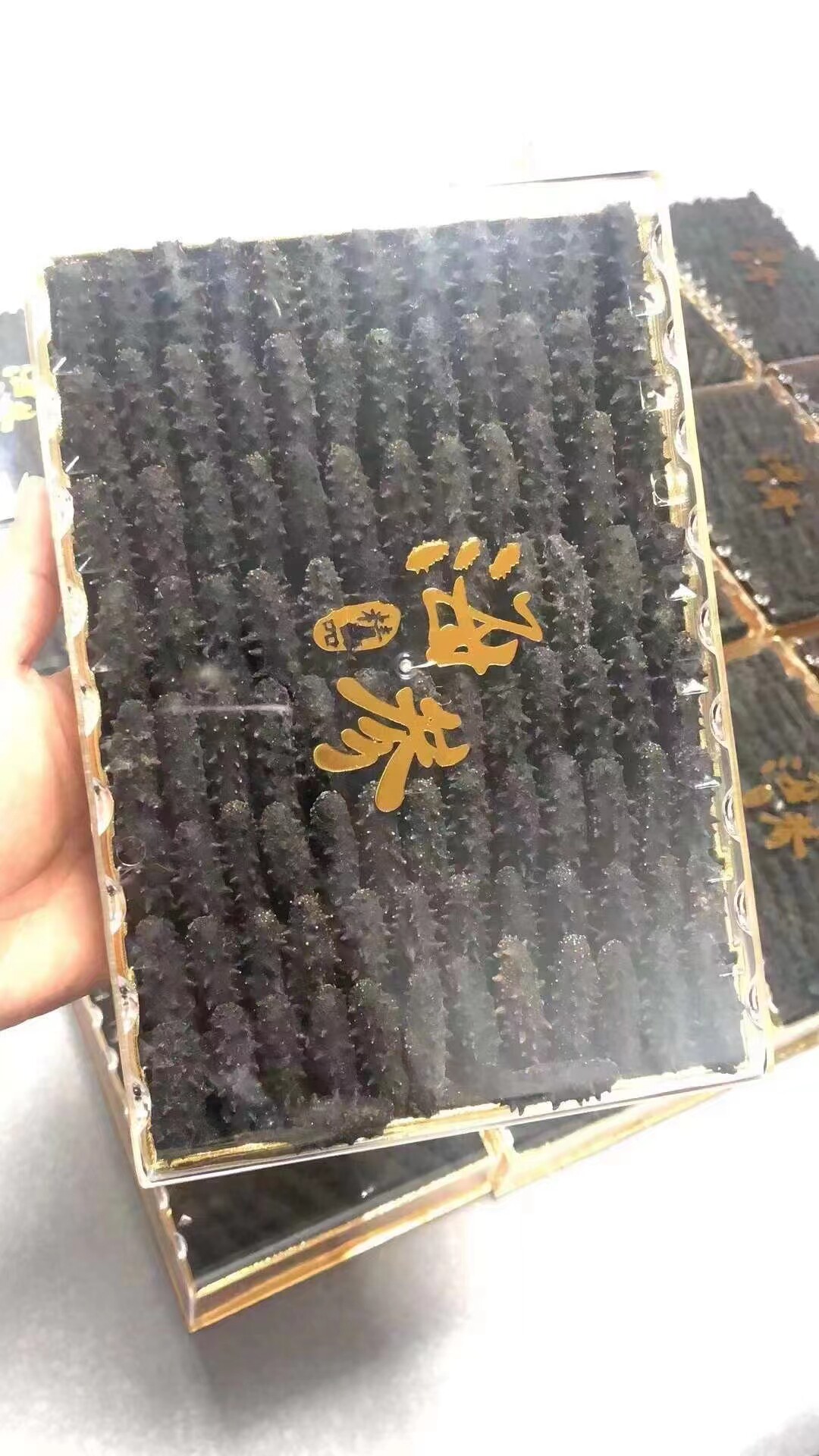 小海参刺参100只礼盒送礼淡干海参实惠走量海鲜干货送礼年货干货