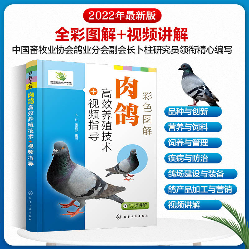 彩色图解肉鸽高效养殖技术+视频指导高性价比高么？